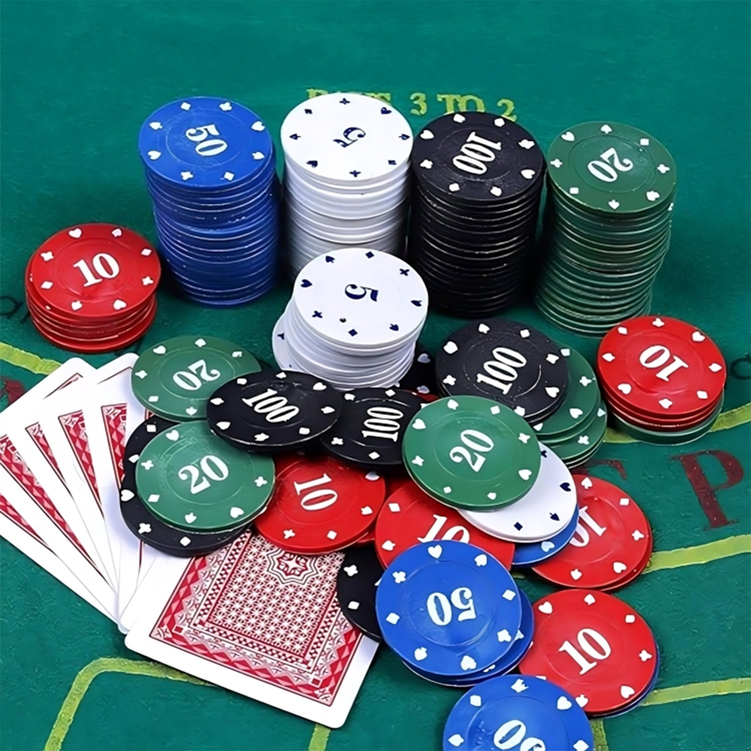 Casino Poker Chips Set of 200PC