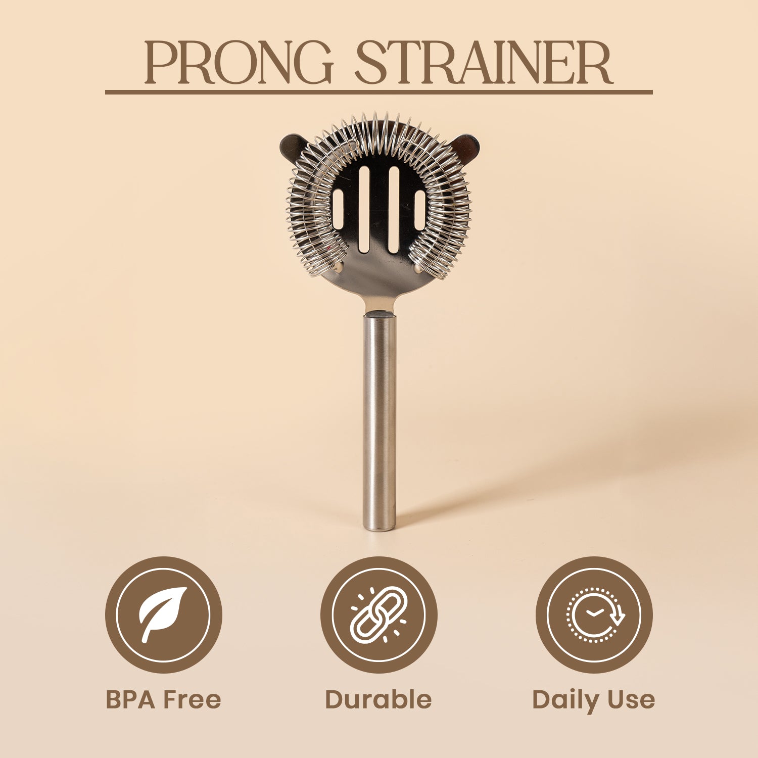 Prong Strainer Stainless Steel 1N