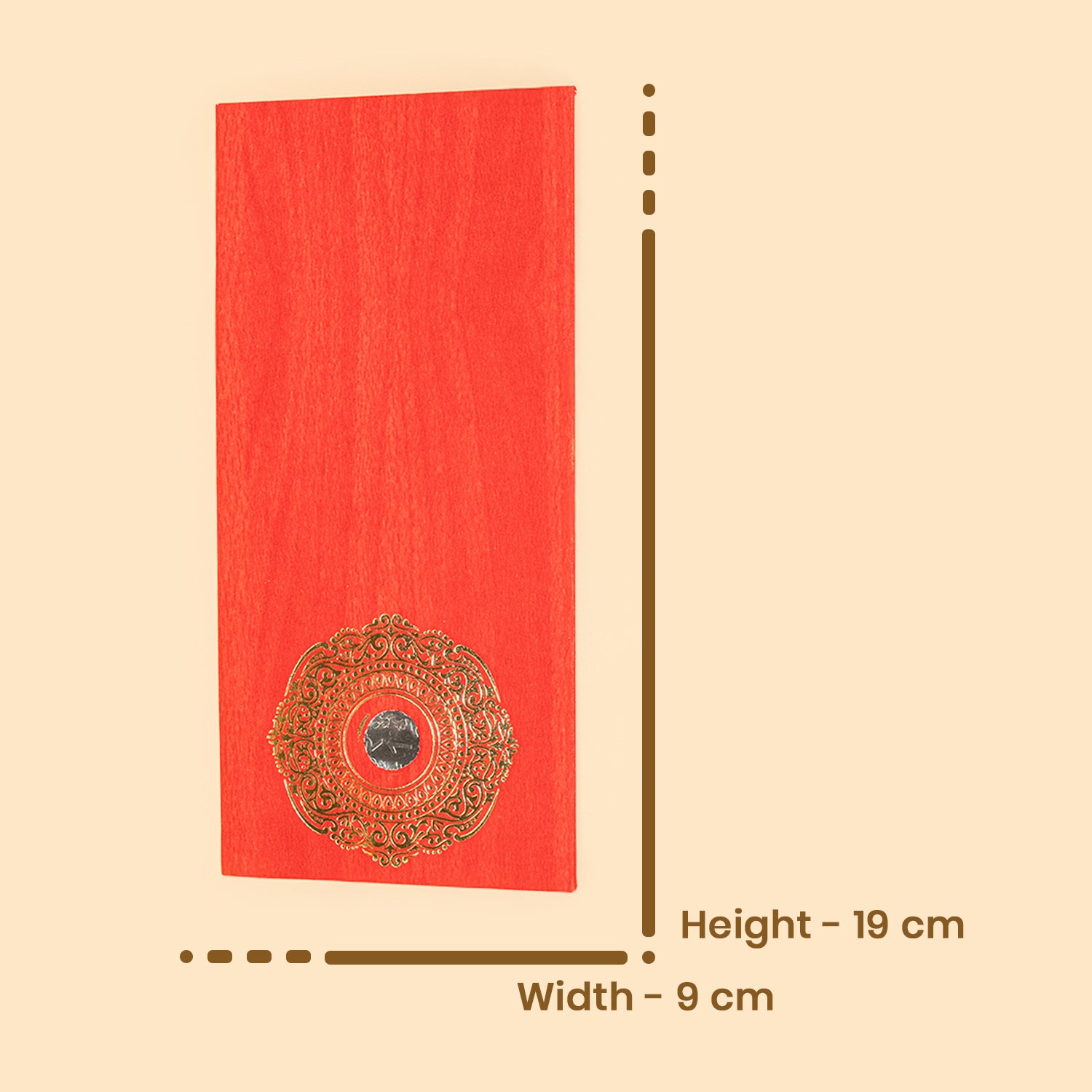 Shagun Envelope with Weddings, Festivals, Special Occasions - Sunglow (Pack of 10)