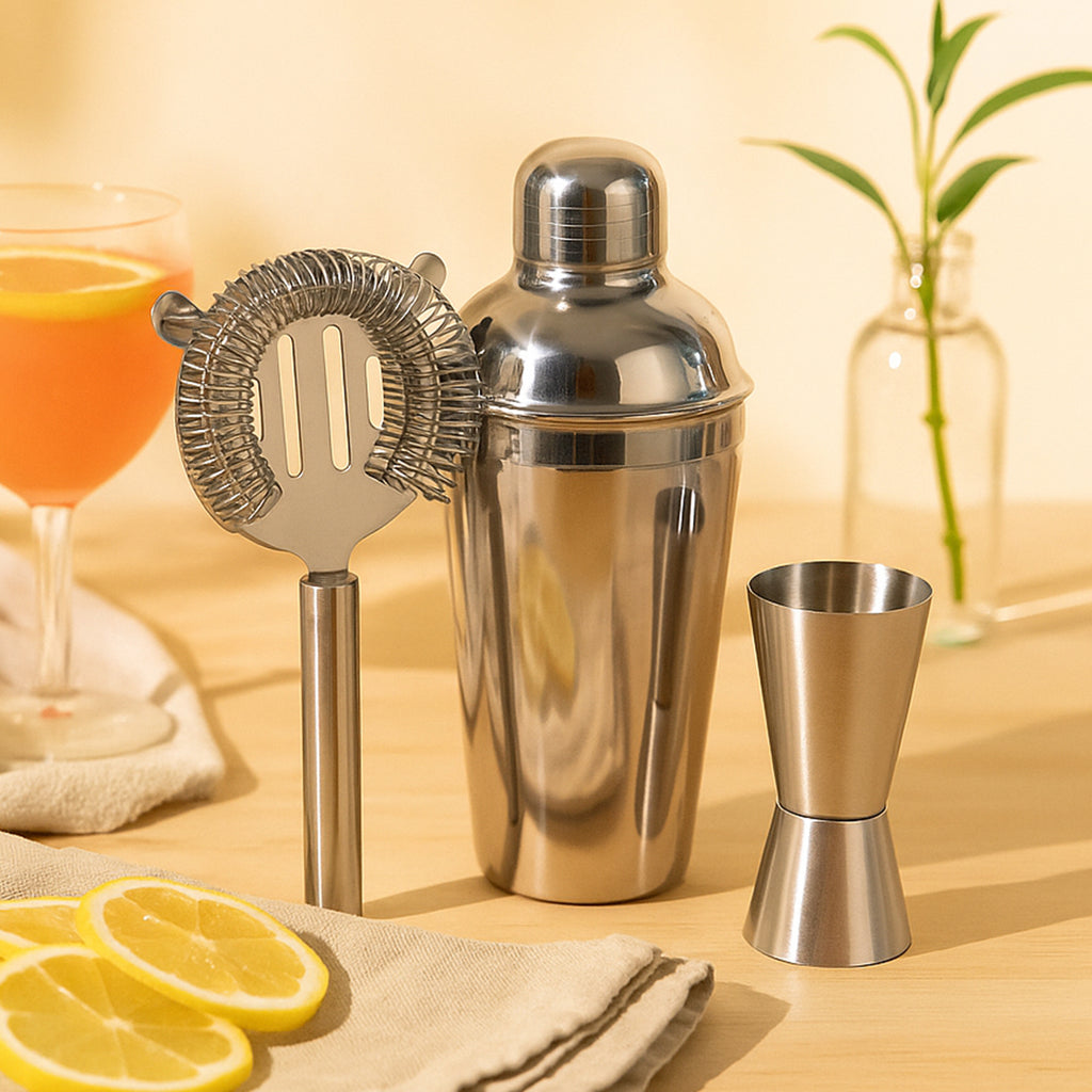 3-Piece Stainless Steel Bar Tool Set