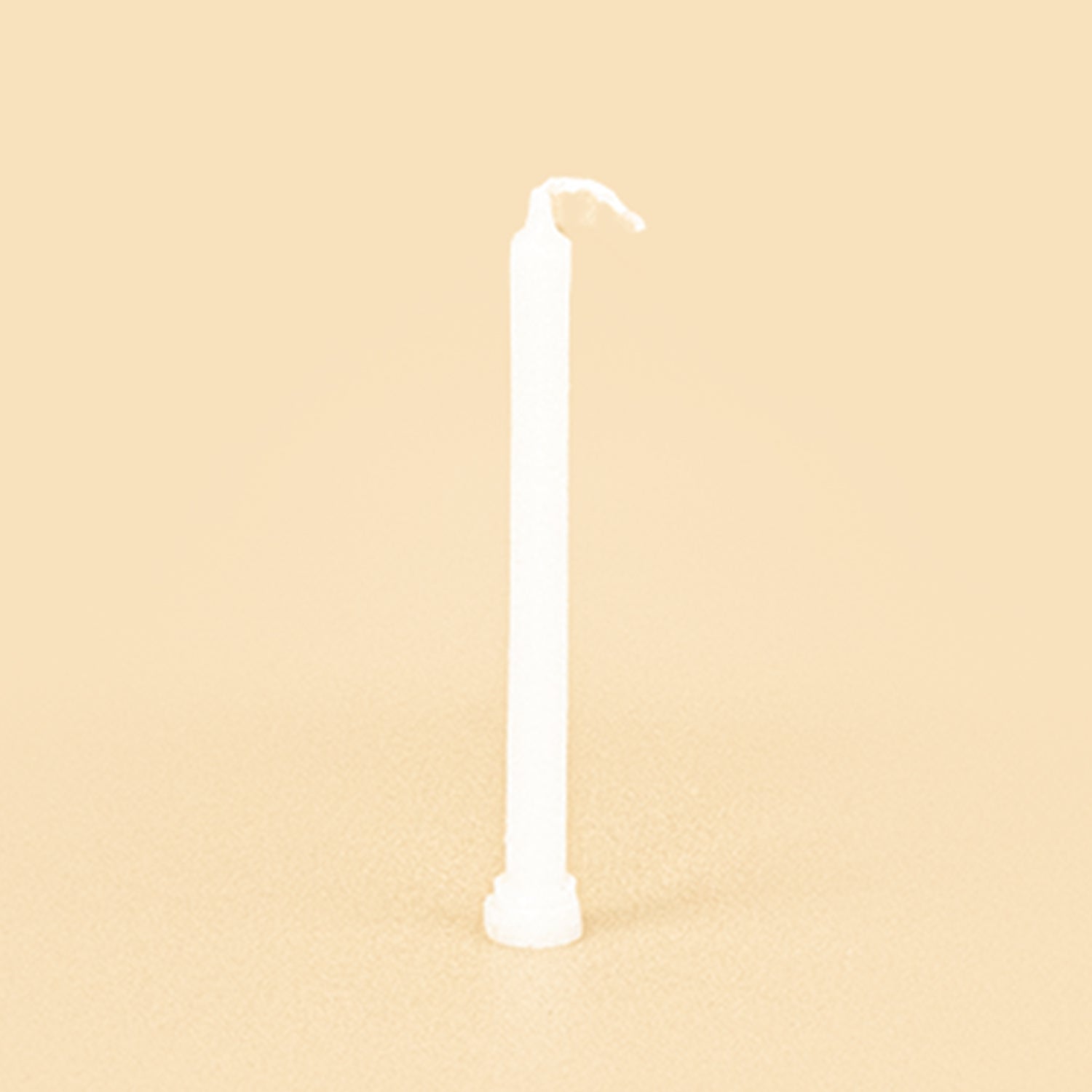 White Stand-Candle-7.2Inch