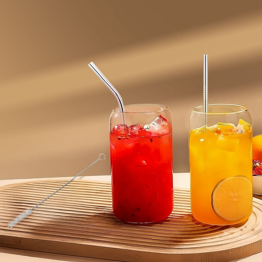 Stainless Steel Straw Set of 5pc