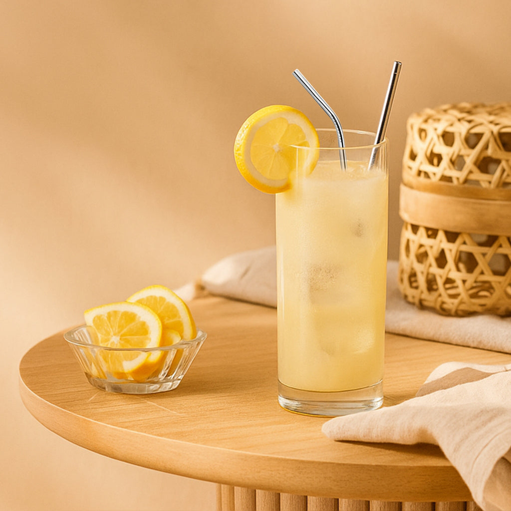 Stainless Steel Straw Set of 5pc