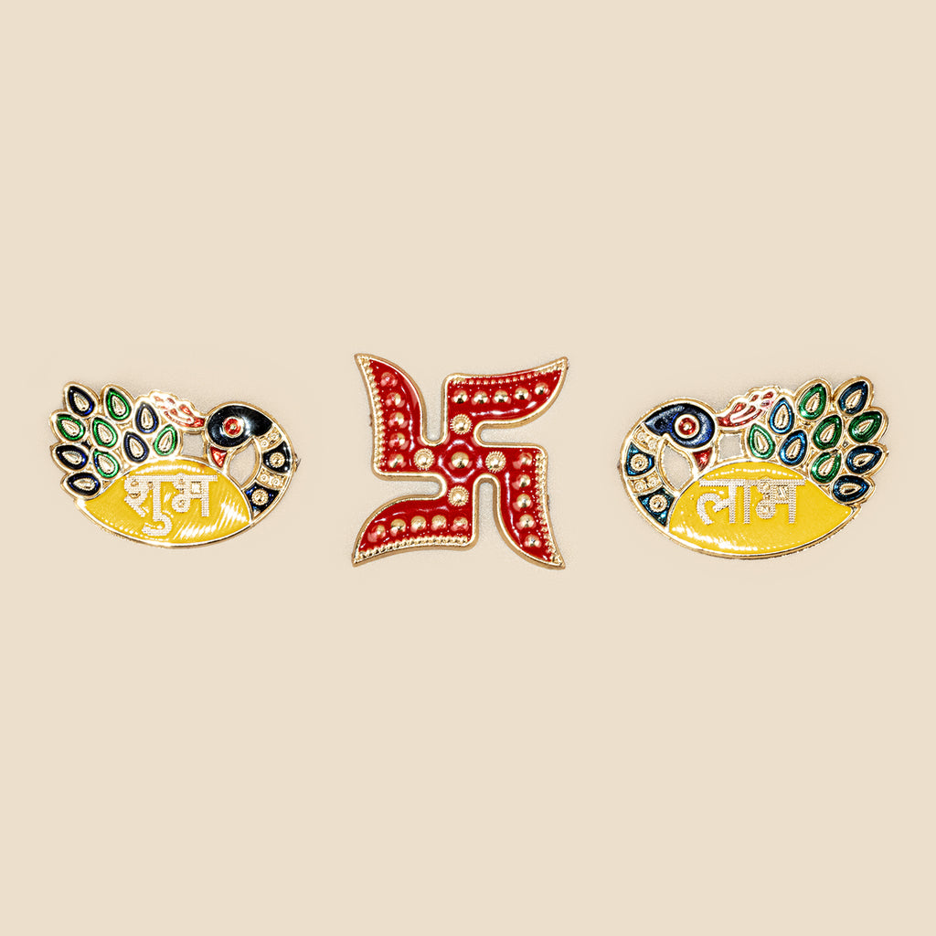 Subh-labh Sticker for Home and festival decor